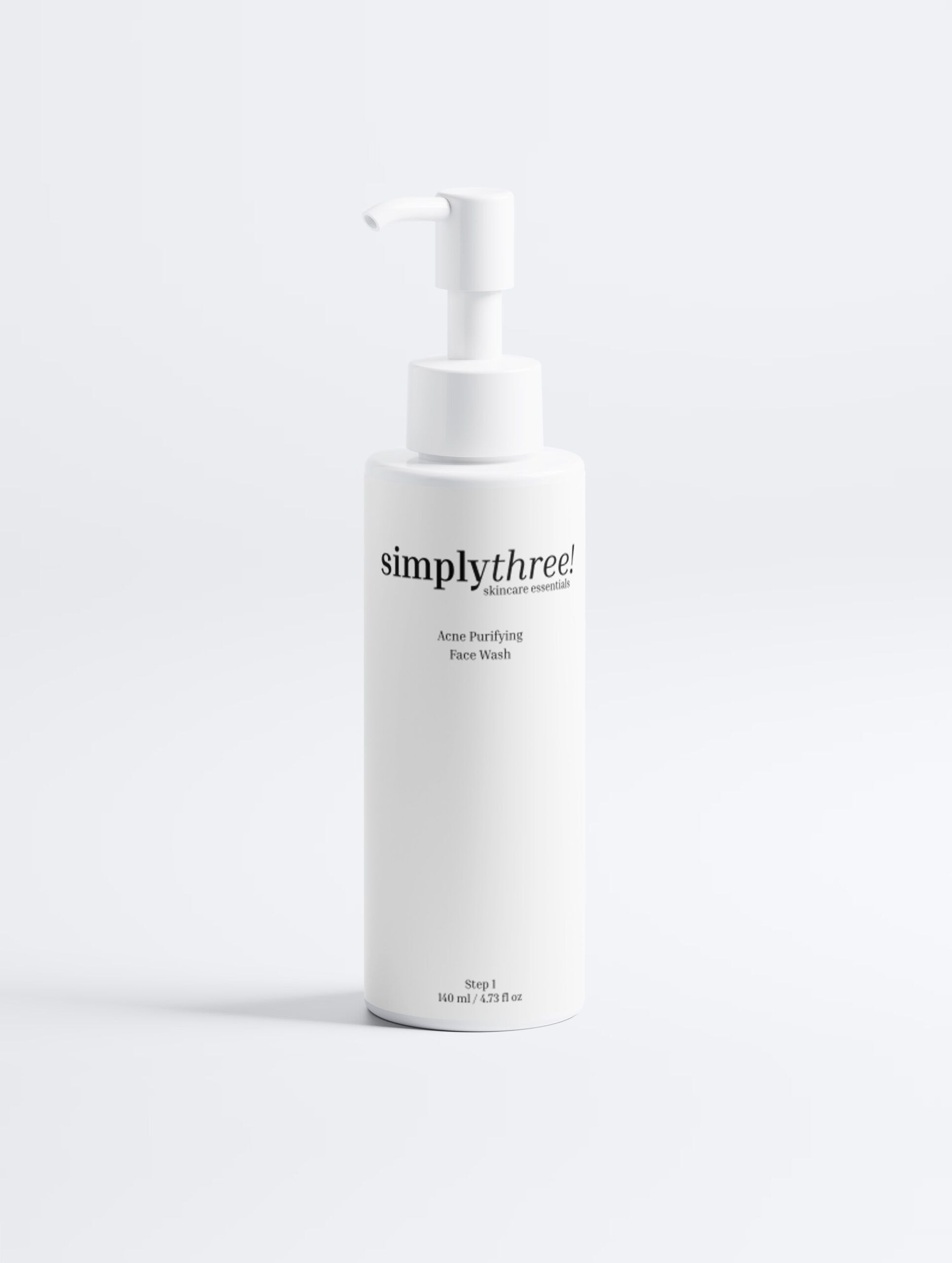 Acne Purifying Face Wash - front die Vorderseite des Acne Purifying Face Wash (ein Gesichtsreiniger für unreine Haut)